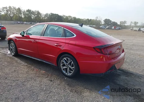 2020 Hyundai Sonata Sel from USA, damaged, VIN 5NPEF4JA6LH051545